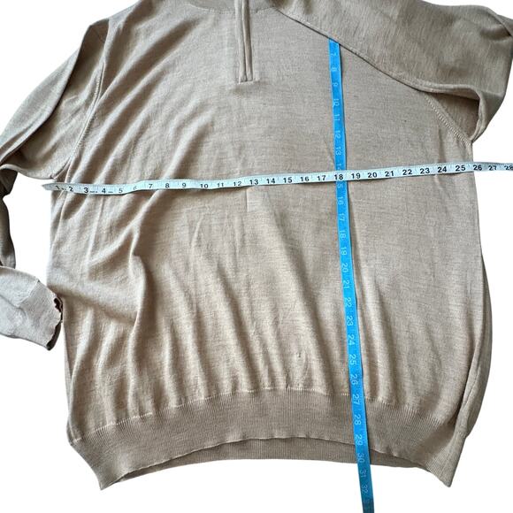 Merino Wool Pullover Lyle & Scott XXL OldMoney DarkAcademia Gorpcore Scotland - Picture 9 of 9